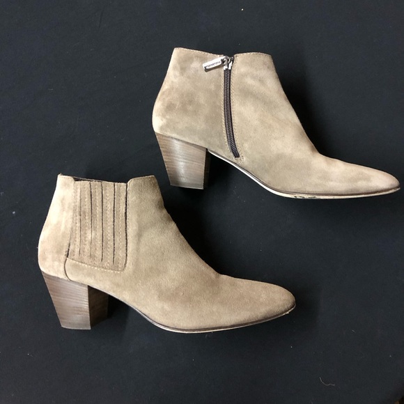 Aquatalia - Fallyn - Suede - Taupe Boots - 10 - Picture 10 of 12